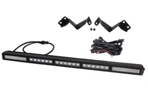 Toyota Tacoma LED Light Bar Kit - Lower Grille - Diode Dynamics - SS30 Stealth - White - `16-`23